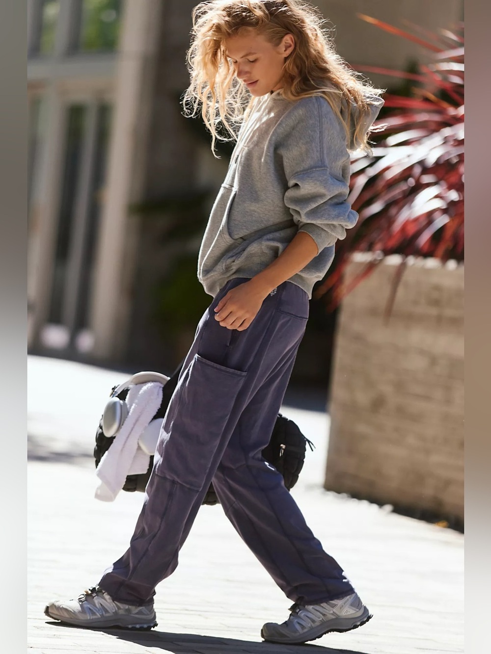 FP Movement by Free People Gray Cargo Pants